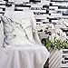 Ojia Luxury Home Decorative Soft Silky Satin Marble Texture Two Sides Personalized Throw Cushion Cover/Pillow Sham (18 X 18 Inch, White Marble)