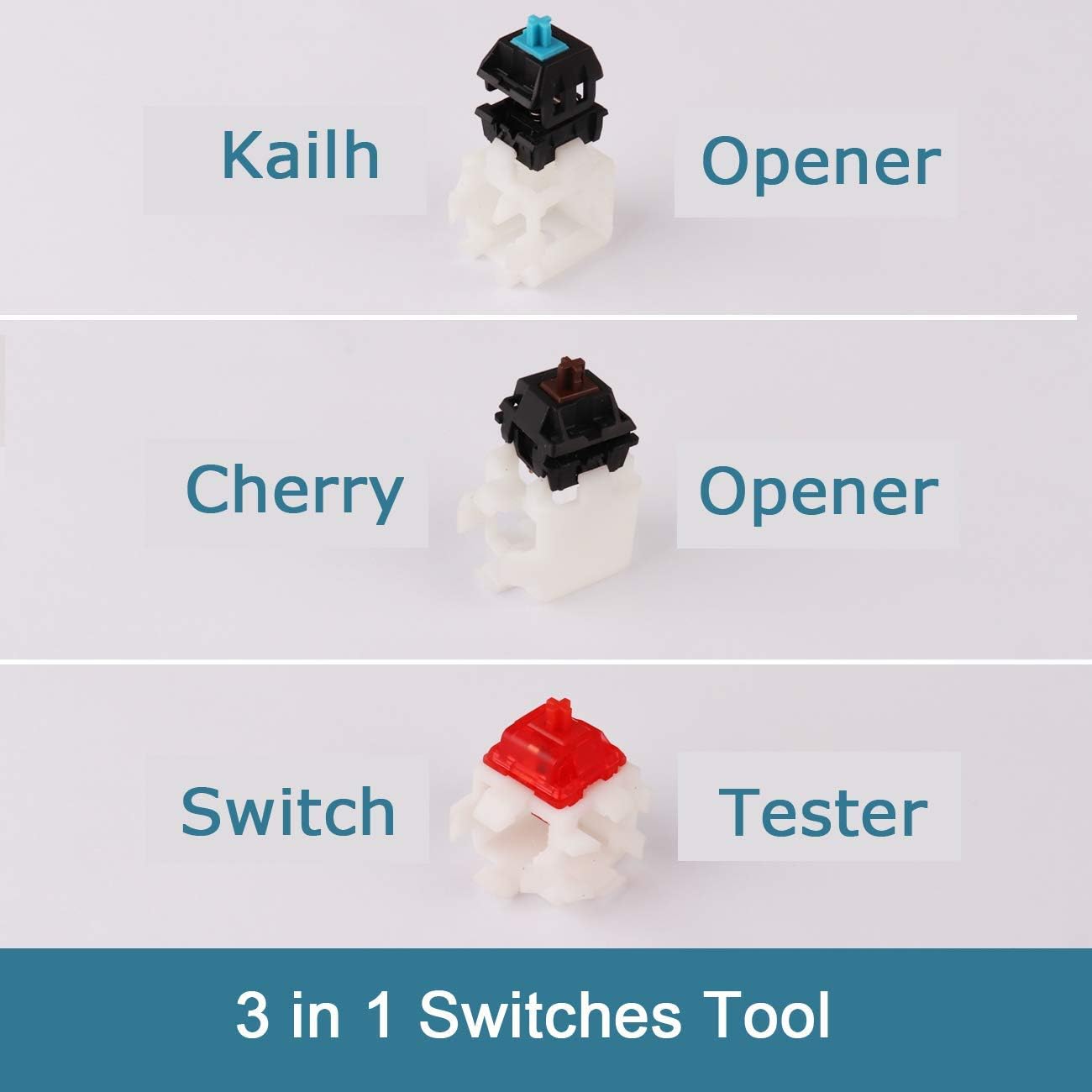 Switch Opener Tester for Cherry Kailh Switches for Mechanical Keyboard ...