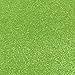 Craftables Lime Glitter Heat Transfer Vinyl, HTV - 5 Sheets Sparkling Easy to Weed Tshirt Iron on Vinyl for Silhouette Cameo, Cricut, All Craft Cutters. Ships Flat