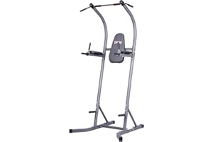 Body Champ Fitness Power Tower, Gym Equipment for Home, Indoor Workout Equipment, Multi-Use Pull-Up Bar Station