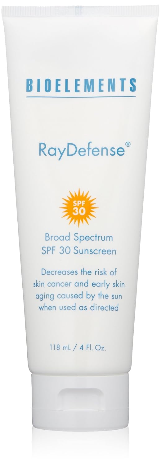 Bioelements Raydefense Broad Spectrum SPF 30 Sunscreen, 4 Fl Oz