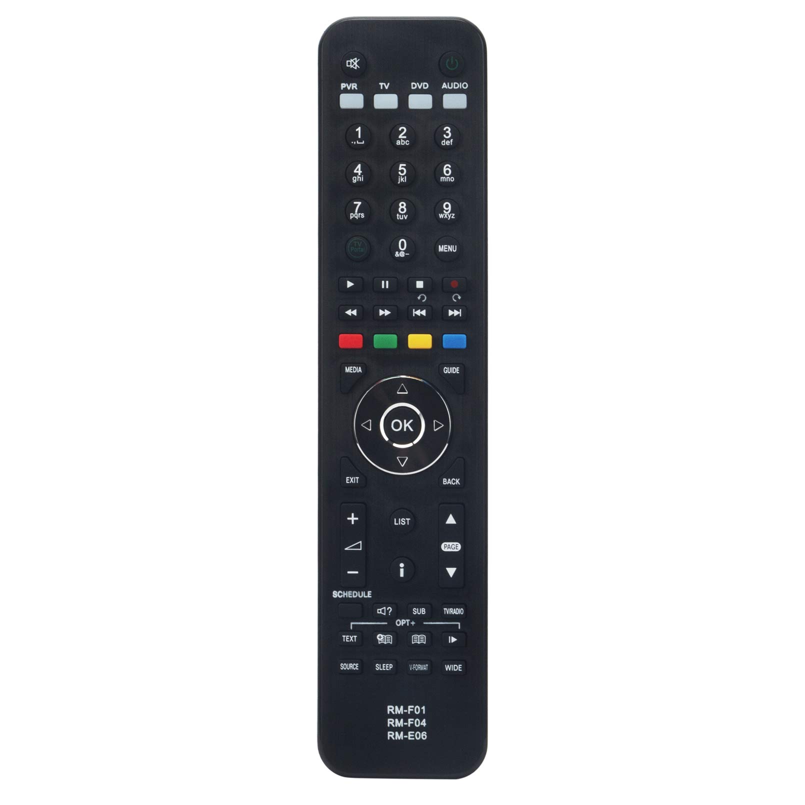 RM-F01 RM-F04 RM-E06 Remote Control Fit for Humax FOXSAT-HDR HDR-500GB IHDR-5050 HD-FOX-T2 HDR-FOX-T2 HDR-1000GB HDR-1TB HDR-320GB IHDR-5200C IHRD-5050C IRHD-5100C HDR-FOX-T2-1TB HDR-FOX-T2-500GB