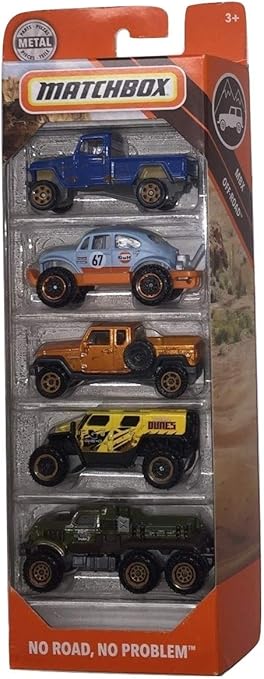 matchbox off road 5 pack