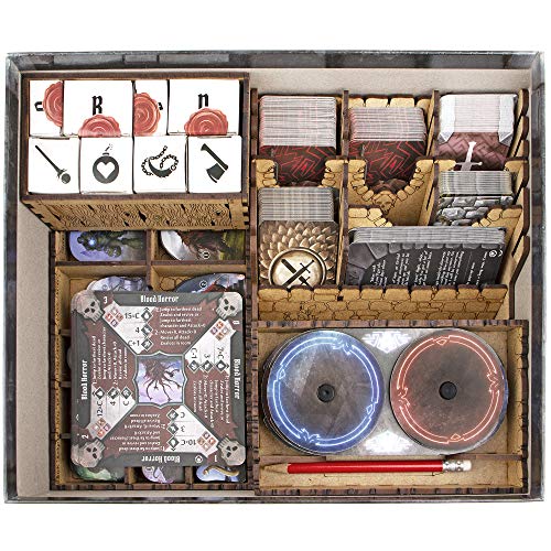 TowerRex Board Game Organizer for Gloomhaven Jaws of The Lion board game box, boardgame organizer for Gloomhaven Jaws of The Lion, Gloomhaven JotL organizer