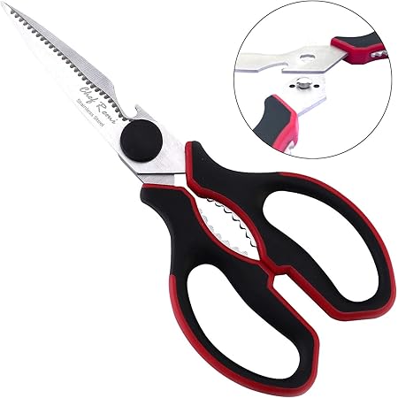 Heavy Duty Kitchen Scissors Award Winning Best Multi Purpose