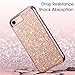 iPhone 8 Case, iPhone 7 Case, MIRACASE Bling Sparkle Dual Layer Shockproof Hard Cover Soft Bumper Girls Women Protective Glitter Case for iPhone 7 /8 /6 /6S (4.7