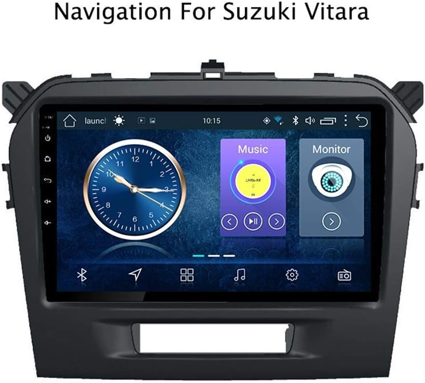 Android 8.1 9 Inch Car Navigation For Suzuki Vitara 2015-2016 Support RDS Wifi SWC OBD2 TPMS Rear Camera, AM FM RDS Auto Radio, Video Music Player
