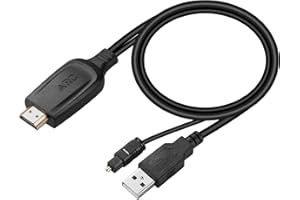 UNSTINCER 192KHz HDMI ARC to Optical Audio Converter for TV to Soundbar, Plug & Play 3.7ft/1.15m ARC to Optical Cable Audio Extractor Adapter Splitter for Sound System Speaker Home Theater Support Dolby/DTS 5.1