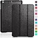 INVELLOP iPad Mini case, Black Leatherette Case Cover for Apple iPad Mini/iPad Mini 2/iPad Mini 3 (Black)