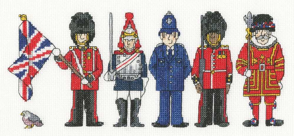 Bothy Threads Counted Cross Stitch Kit - God Save The King