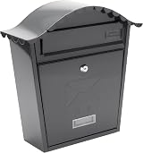 Burg-Wächter MB01A Anthracite Classic Wall Mounted Galvanised Post Box
