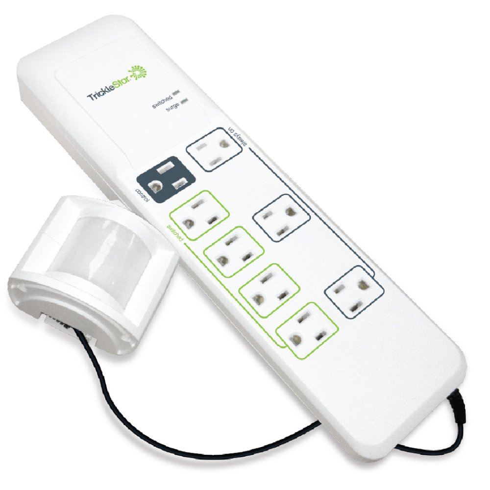 TrickleStar Motion Sensor PowerStrip, 1080 Joules, 4 ft cord Amazon.co