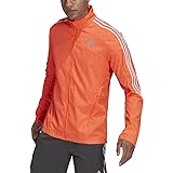 adidas Men's Marathon Jacket 3-Stripes, Solar