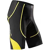 Santic Men's Cycling Shorts Padded Bicycle Riding Pants Bike Biking Clothes Cycle Wear Tights