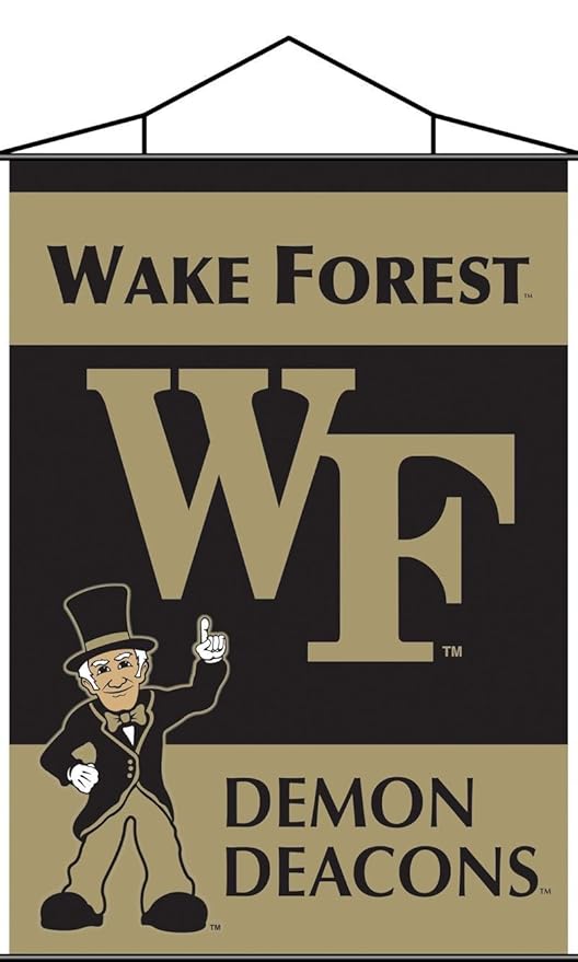 Wake Forest Demon Deacons Heritage Banner Fan Apparel Souvenirs