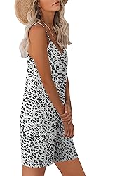snugwind Womens Casual Leopard Printed Sleeveless