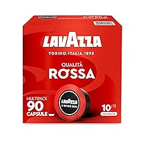 Lavazza A Modo Mio Qualità Rossa, 90 Capsule Caffè, per un Espresso con Note Aromatiche di Cioccolato e Frutta Secca, Arabica e Robusta, Intensità 10, 13, Tostatura Media, Confezione da 36 e 54 Capsule