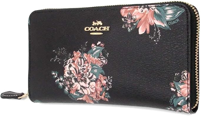 Amazon コーチ 財布 Coach アウトレット シグネチャー トス ブーケ プリント アコーディオン ジップ 長財布 F Imblc 並行輸入品 Coach コーチ 財布