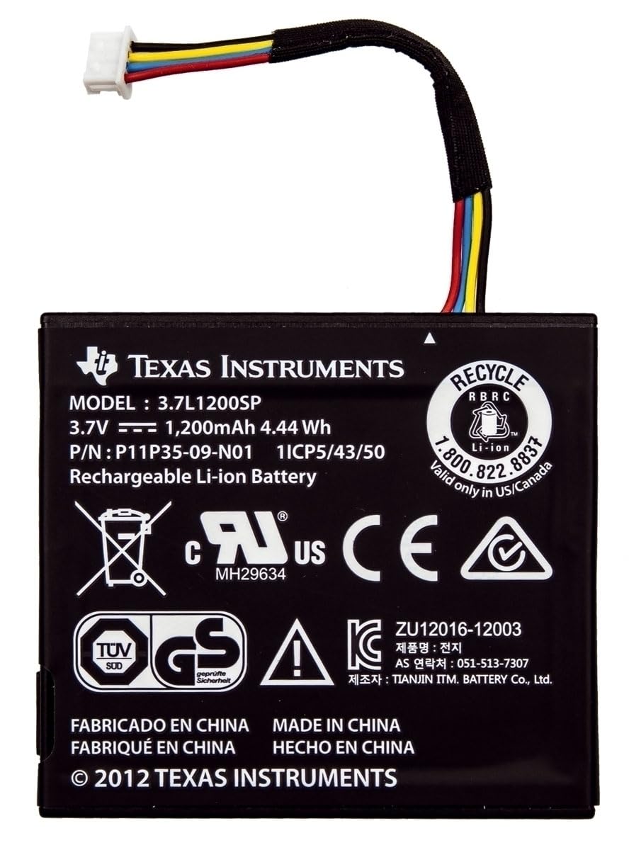 Battery for TI-Nspire CX/TI-Nspire CX CAS/TI-84 Plus C Silver Edition/TI-Nspire/TI-Nspire CAS