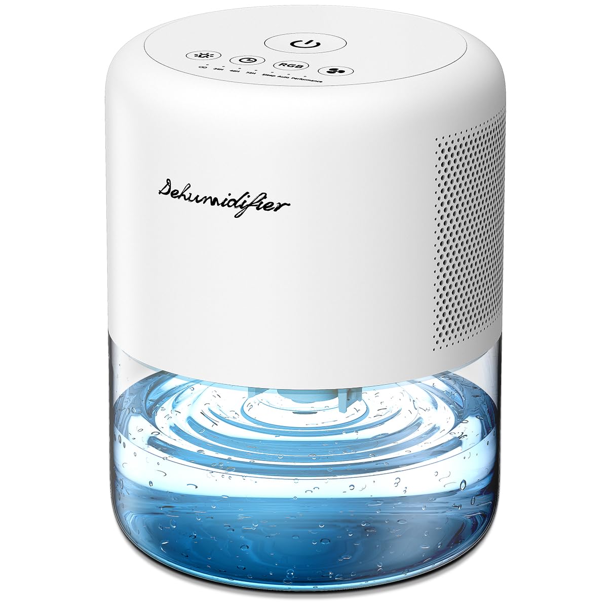 Photo 1 of NeedDuck Dehumidifier Small Mini Dehumidifiers for Home 44oz Water Tank 10 Colors Light 4 Timer 3 Modes Auto Shutoff Defrost Portable Dehumidifiers for Bedroom Bathroom Closet Small Spaces