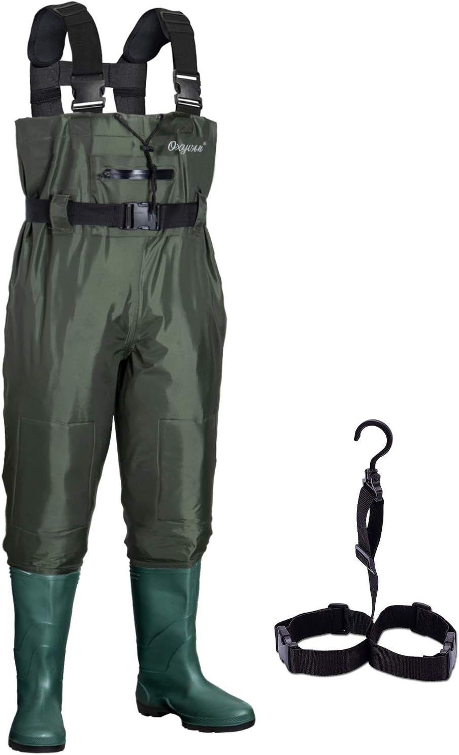 OXYVAN Waders Waterproof Lightweight Fishing Waders with Boots Bootfoot Hunting Chest Waders for Men Women