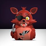 TUBBZ Foxy First Edition Five Nights At Freddy's Cosplaying Rubber Duck Vinyl view 4
