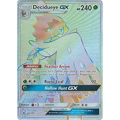 decidueye gx pokemon card price Decidueye GX (SM37) (Jumbo Card) [Sun & Moon: Black Star Promos] Moderately Played Holofoil
