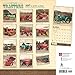 Tractors, Vintage 2017 Wall Calendar 12