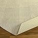 BNM Area Rug Pad, Non-Slip, Non-Skid, Floor Protector, Table Runner, Hardwood and Tile Floors Padding, Washable, Place Mats, Gripper Mat, Slide Stoppers, Rubber Rug Grip, 6' Round, Cream