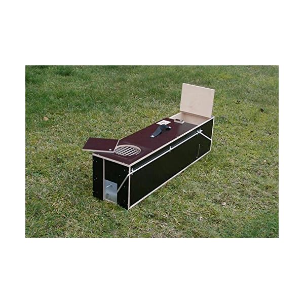 Qualitätsfallen Made in Germany 102x25x27 Marderfalle Maderbunker Lebendfalle #15# – Bild 5