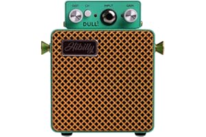 HIBILLY 2025 Full Metal Mini Pocket Guitar Amplifier and Micro Amp for Professional Performances and Practice Sessions - Dull 5 Newborn Green