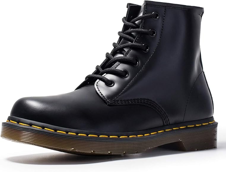 leather martin boots