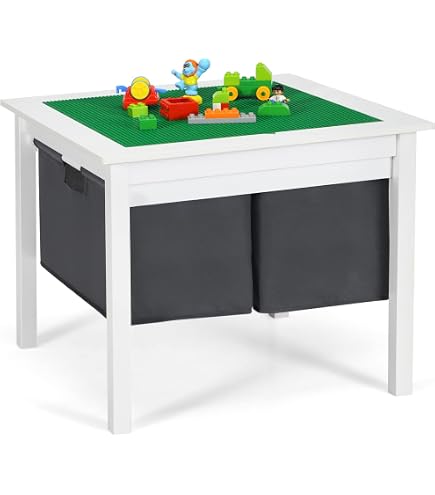 Table D'activités Bébé En Bois - Jeux éducatifs : Labyrinthe Perles, Formes, Engrenages - Dimensions 39x22x37 Cm - Pour Intérieur/extérieur