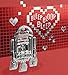 Hallmark Valentine's Day Card (Star Wars R2-D2 and Hearts)