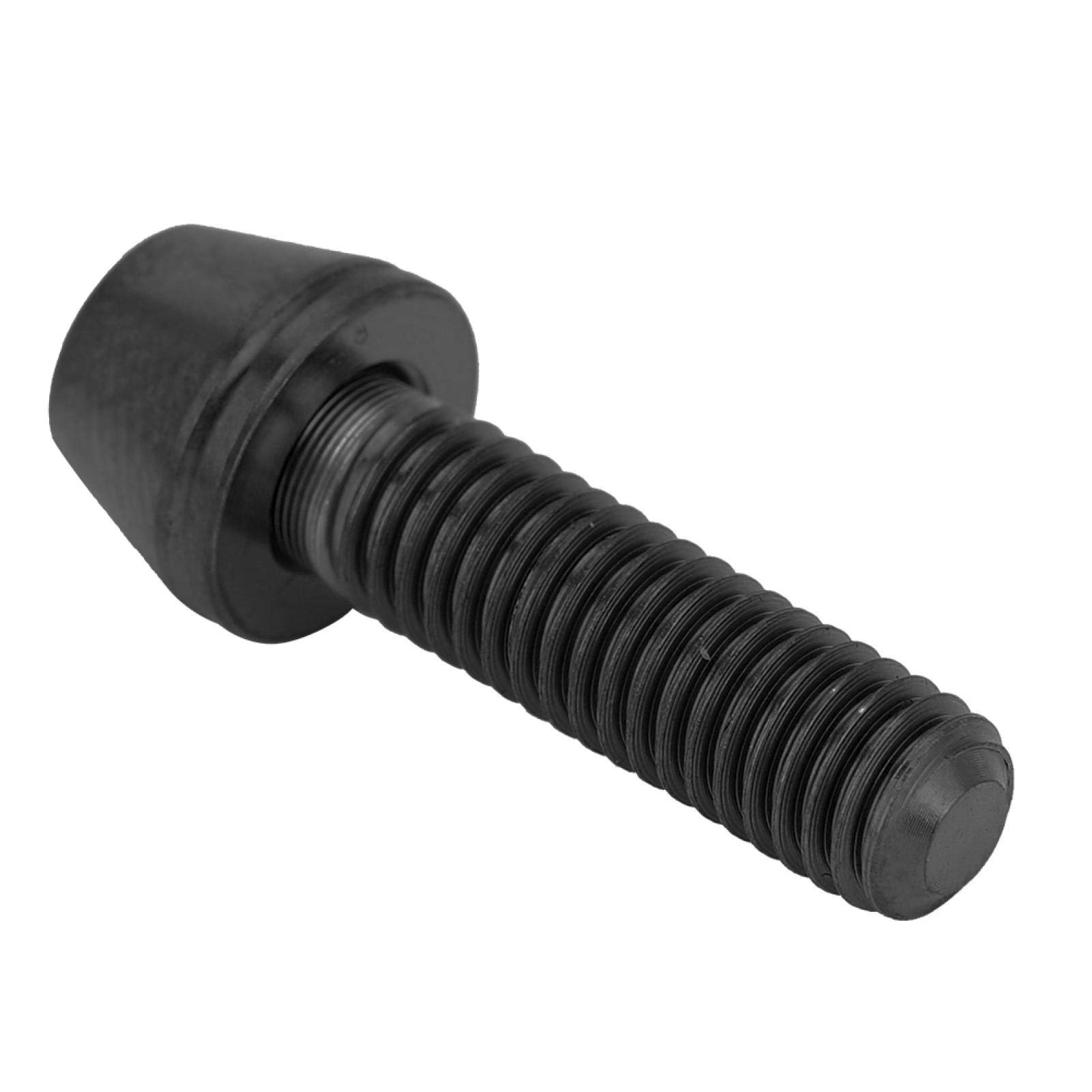 Cyrank Bicycle Stem Screw, Titanium Alloy Bike Stem Tapered Bolts Screw Top Bolt Bike Stem Bolt Screw Washer Set for Mountain Bike Bicycle, 8mm