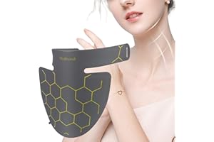 Hottoerak Red Light Therapy for Neck, 660nm Red Light Therapy & 850nm Near Infrared Light Therapy for Neck Decollete Chest Body at Home and Travel