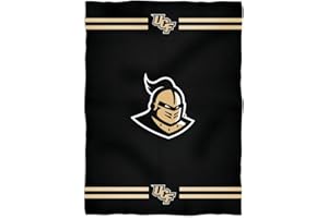 Vive La Fete College Blanket, Officially Licensed UCF Knights, Warm & Lightweight Throw Measuring 40" X 58" from