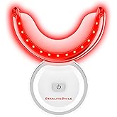 InfraLuma 850nm Infrared Gum Light (Near Infrared Light + Red) and Blue Light Device for Teeth & Gums, Oral Care Teeth Whitening Accelerator & Gum Support Mouthpiece by Starlite Smile
