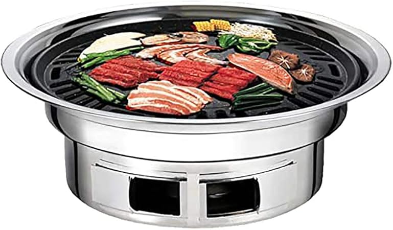 Lxvy Tragbarer Holzkohlegrill Grill Kleiner Rauchfreie Grill Haushalt Holzkohle Grill Grill Maifan Stein Anti Haftbeschichtung Bbq Fur 1 3 Personen Amazon De Garten