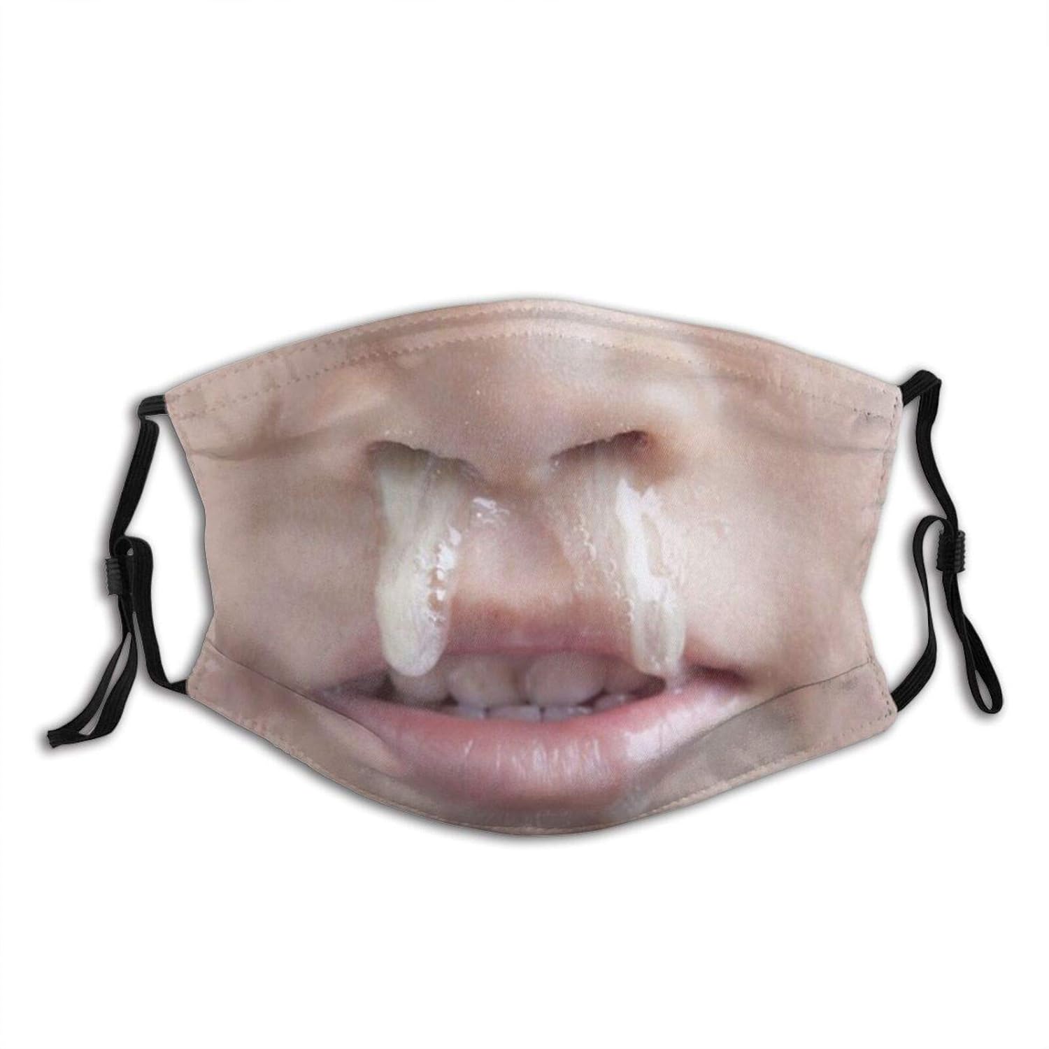 Funny Face Gross Snot Nose Adults Fashion Washable Dust and Windproof