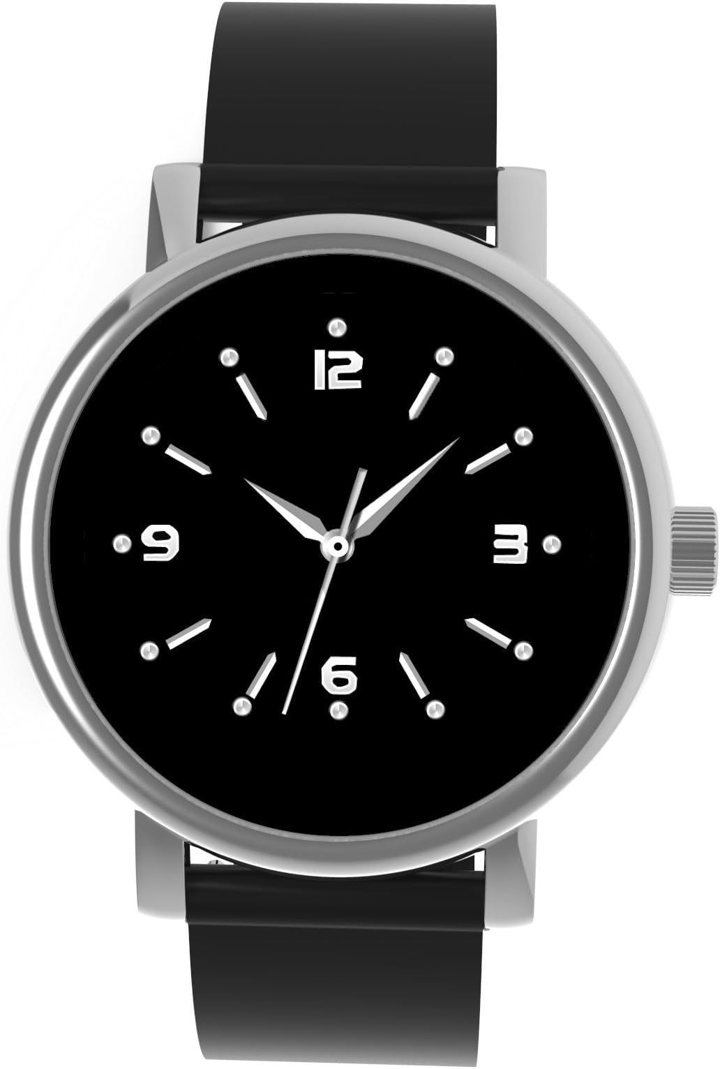 EZIIX Bluetooth Water Resistant Touchscreen Smart Watch for iOS and Android with Stainless Steel Case and Silicone Band (Silver)