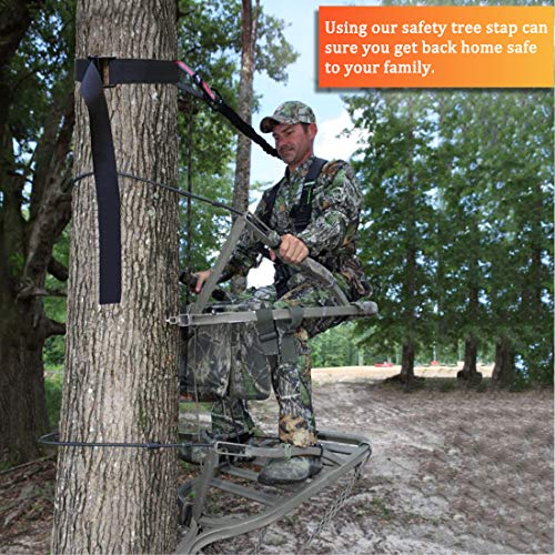 Boaton Tree Stand Safety Harness, Tree Stand Straps, Hunting Safety Harness Tree Strap, Make