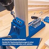 Kreg K4 Pocket Hole Jig 256272 Removable Drill Guide 1/2-1 1/2 Inch Thick view 5