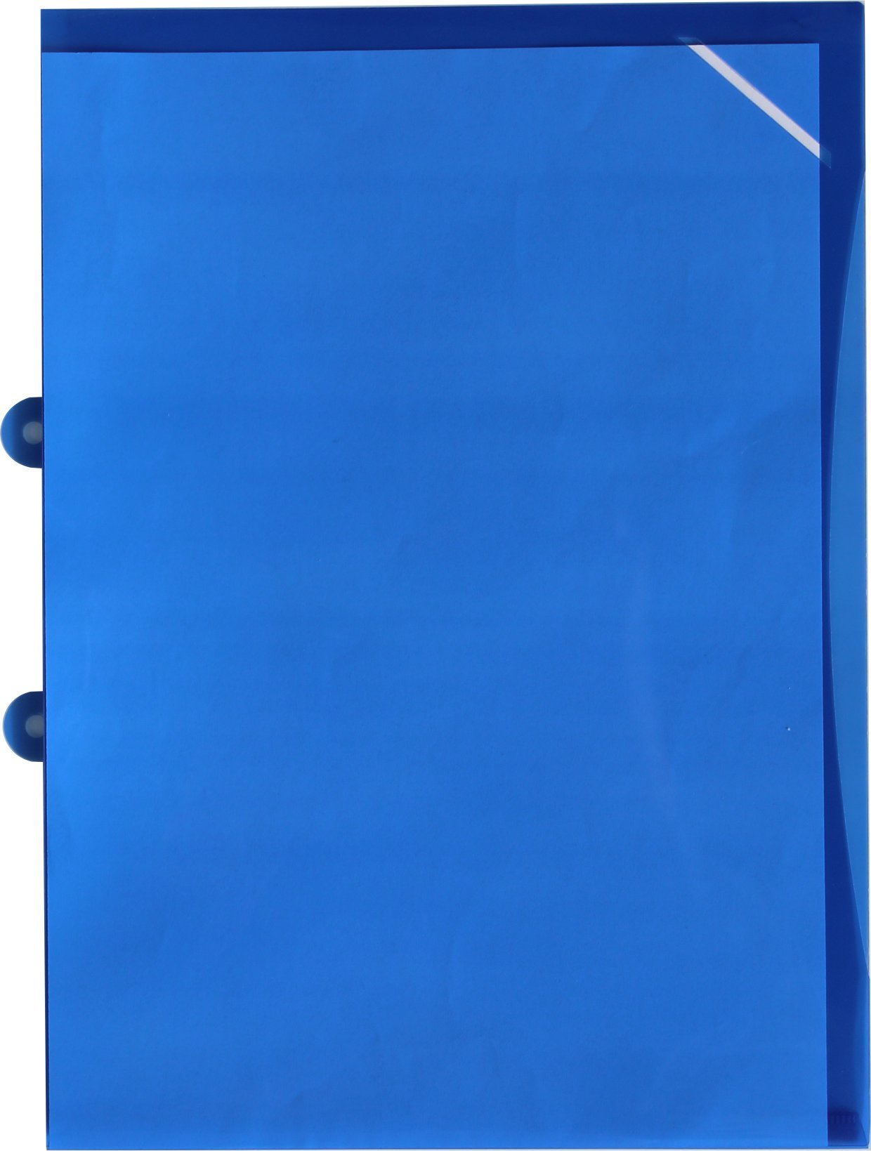 Exxo by HFP Cover with Safety Corner A4 10 Pockets – Open at The Top and Sides 312 x 223 mm Transparent Marine