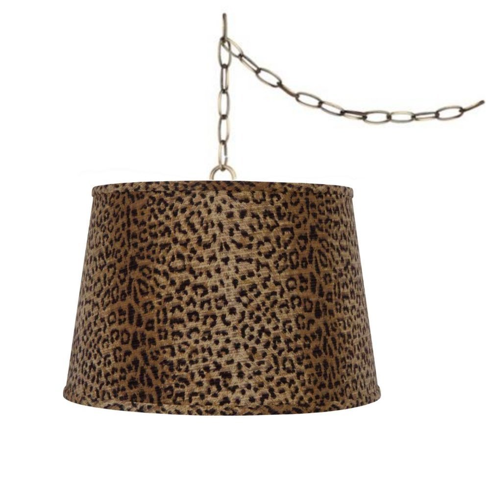 Change Pendant leopard style swag