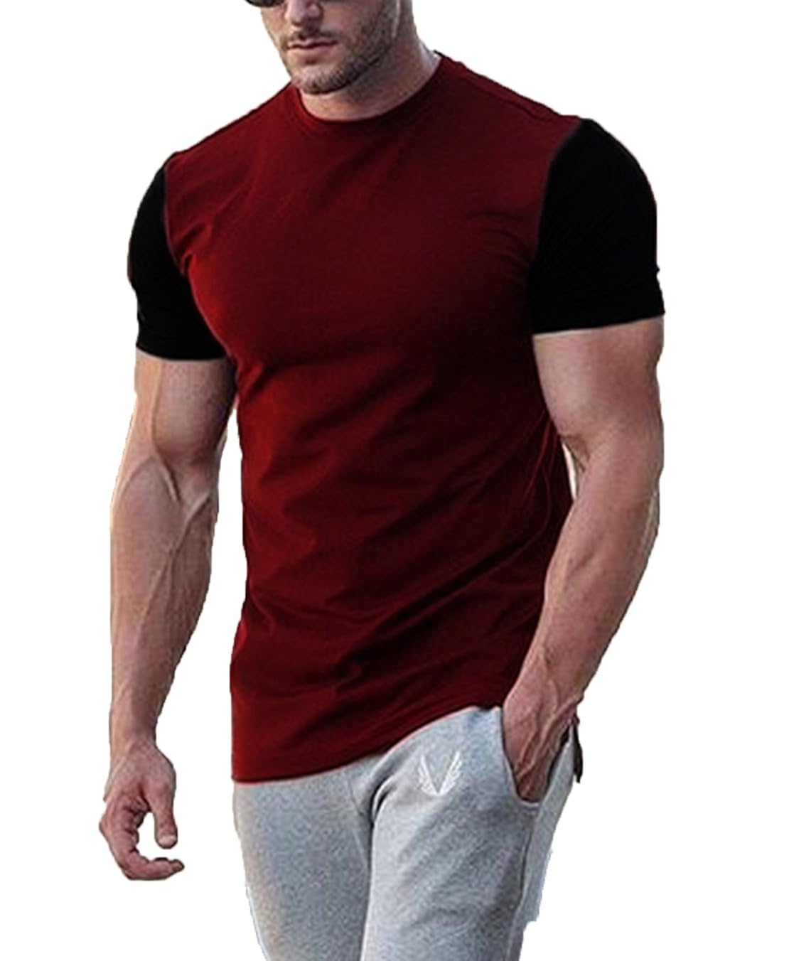 blunt men's cotton t-shirt (06_mrnblk_p)