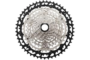 SHIMANO XT CS-M8100 Cassette - 12-Speed, Silver/Black, Mirco Spline