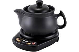 CONSFLY Chinese Medicine Pot 3L Automatic Herbal Medicine Cooker 110V Electric Ceramic Herb Tea Maker