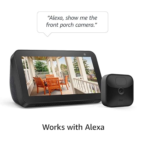 Blink Outdoor (3rd Gen) camera system bundle with Echo Show
