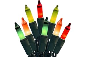 HISHINY Easter String Lights 100 Count Pastel Mini Decorations Lights with Green Wire for Christmas Outdoor Decorations Indoor Decor,UL Certified (21feet)